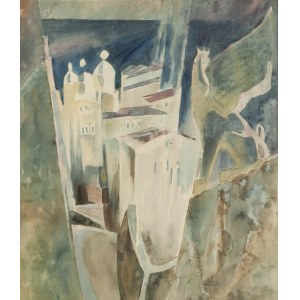 Teresa Roszkowska (1904 Kijów - 1992 Warszawa), Plac Świętego Marka, 1969
