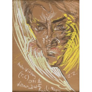 Stanisław Ignacy Witkiewicz \ Witkacy (1885 Warszawa - 1939 Jeziory na Polesiu), Autoportret (Auto-Witkacy, Wieczór 3-ch Króli), 1931