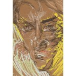 Stanisław Ignacy Witkiewicz \ Witkacy (1885 Warszawa - 1939 Jeziory na Polesiu), Autoportret (Auto-Witkacy, Wieczór 3-ch Króli), 1931
