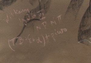 Stanisław Ignacy Witkiewicz Witkacy (1885 Warszawa - 1939 Jeziory na Polesiu), Portret Ignacego Daszyńskiego, 1936