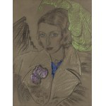 Stanisław Ignacy Witkiewicz Witkacy (1885 Warsaw - 1939 Jeziory in Polesia), Portrait of Janina Turowska-Leszczynska, 1932