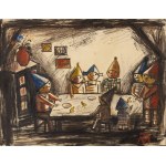 Tadeusz Makowski (1882 Oświęcim - 1932 Paris), Children in the artist