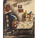 Tadeusz Makowski (1882 Oświęcim - 1932 Paris), Children in the artist