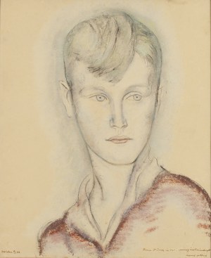 Leopold Gottlieb (1879 Drohobycz - 1934 Paryż), Portret chłopca, 1930
