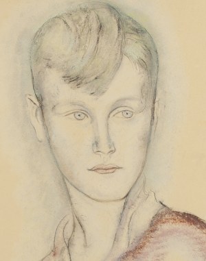 Leopold Gottlieb (1879 Drohobycz - 1934 Paryż), Portret chłopca, 1930