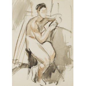 Wojciech Weiss (1875 Leorda, Rumunia - 1950 Kraków), Akt II, 1912