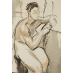 Wojciech Weiss (1875 Leorda, Rumunia - 1950 Kraków), Akt II, 1912
