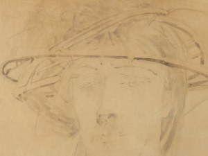 Jacek Malczewski (1854 Radom - 1929 Kraków), Chrystus w koronie cierniowej (Autoportret), 1922
