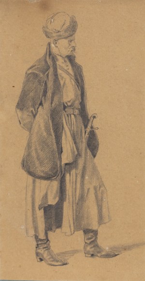 Józef Brandt (1841 Szczebrzeszyn - 1915 Radom), Szkic Lisowczyka do 