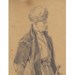 Józef Brandt (1841 Szczebrzeszyn - 1915 Radom), Skica Lisowczyka pro hejtmana Tarnowského s Drozbiniem, asi 1864