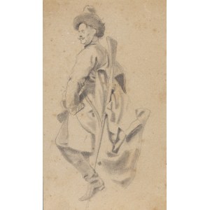 Józef Brandt (1841 Szczebrzeszyn - 1915 Radom), Skica Lisowczyka, asi 1864