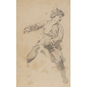 Józef Brandt (1841 Szczebrzeszyn - 1915 Radom), Lisowczyk on horseback, circa 1864