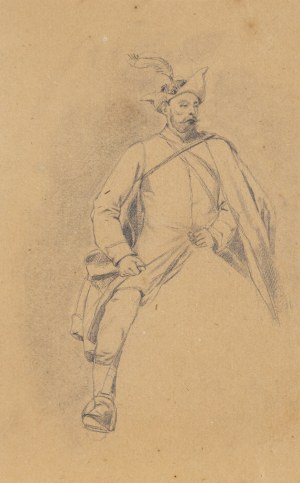 Józef Brandt (1841 Szczebrzeszyn - 1915 Radom), Rajtar szwedzki, około 1864