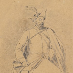 Józef Brandt (1841 Szczebrzeszyn - 1915 Radom), Rajtar szwedzki, około 1864