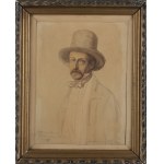 Franciszek Tepa (1829 - 1889 ), Portret Maurycego Manna, 1853