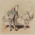 Franciszek Kostrzewski (1826 Warszawa - 1911 Warszawa), W szpitalu