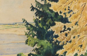 Apoloniusz Kędzierski (1861 Suchedniów - 1939 Warszawa), Pejzaż jesienny
