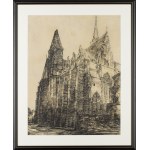 Henryk Dąbrowski (1927 Varšava - 2006 Varšava), Vroclav - Kostol Svätého kríža na Ostrove Tumskom, 1957