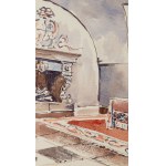 Wiktor Zin (1925 - 2007 ), Salle de la cheminée, 1976