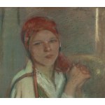 Stanisław Klimowski (1891 Kraków - 1982 Katowice), Portret góralki, 1924