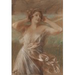 Teodor Axentowicz (1859 Brasov - 1938 Krakow), Portrait of a Woman
