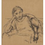 Hanna Rudzka-Cybisowa (1897 Mława - 1988 Kraków), Szkic portretowy