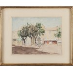 Benn Bencion Rabinowicz (1905 Bialystok - 1989 Paris), Square in the Town