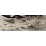 Antoni Uniechowski (1903 Wilno - 1976 Warszawa), Scena z jednorożcem