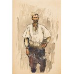 Ludwik MACIĄG (1920-2007), Portrait of a man in oriental dress