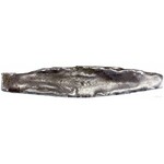 grzywna srebrna, XII-XV w.; na boku słabo widoczny symb...