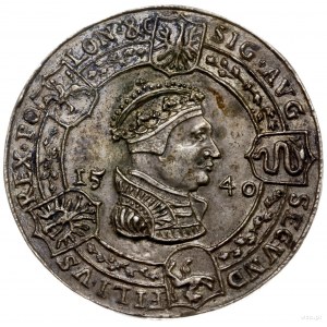 kopia talara medalowego 1540; Aw: Popiersie Zygmunta I ...