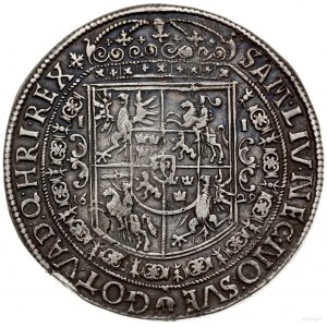 talar 1629, Bydgoszcz; Aw: Popiersie króla w prawo w zb...