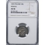 10 groszy 1835, Wiedeń; Bitkin 2, H-Cz. 3824, Kop. 7858...