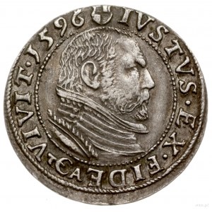 grosz, 1596, mennica Królewiec; Henckel 3175, Schrötter...