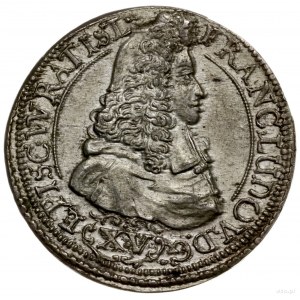 15 krajcarów, 1694 LPH, mennica Nysa; kropka na końcu l...