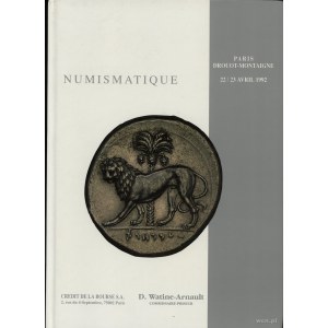 Credit de la Bourse, Numismatique; Paris, 22.04.1992; 1...