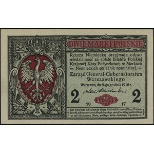 2 marki polskie 9.12.1916; “Generał”, seria B, numeracj...