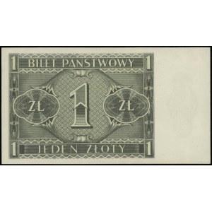 1 złoty 1.10.1938; seria J, numeracja 4957433; Lucow 71...