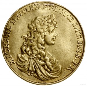 medal zaślubinowy wagi 4 dukatów, bez daty (1670), Wroc...