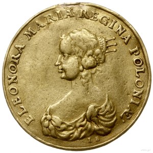 medal zaślubinowy wagi 4 dukatów, bez daty (1670), Wroc...