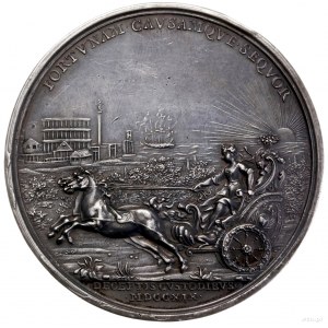 medal wybity na pamiątkę ucieczki księżniczki Klementyn...
