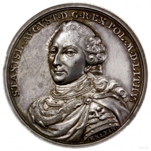 medal na pamiątkę przywrócenia praw dysydentom, 1768, N...