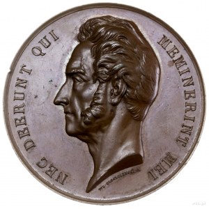 medal pamiątkowy - Robert Cutlar Fergusson, 1832, Paryż...