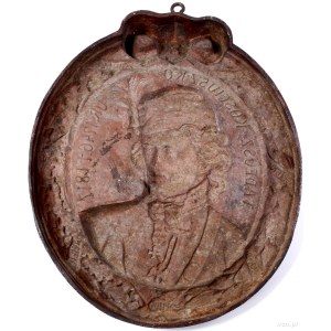 medalion Tadeusz Kościuszko, ok. 1840-1850, medalion au...