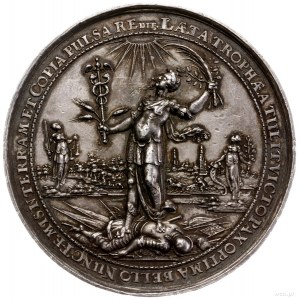 medal na pamiątkę rozpoczęcia rokowań pokojowych podcza...