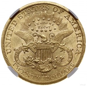20 dolarów, 1883 CC, mennica Carson City; typ Liberty H...