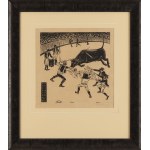 Andrzej Wróblewski (1927 Vilnius - 1957 Tatra Mountains), Corrida de toros, 1945