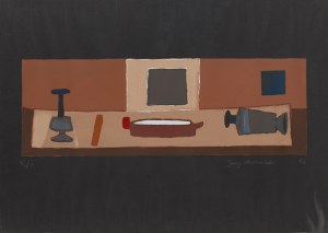 Jerzy Nowosielski (1923 Kraków - 2011 Kraków), Martwa natura, lata 90. XX w.