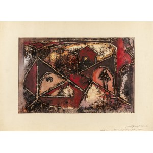 Halina Wrzeszczynska (1929 Krotoszyn - 2018 Wroclaw), Unveiling the Second from the series Theatre, 1964