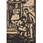 Helena Krażowska-Knotowa (1911 - 1992), In line, years. 1950s.